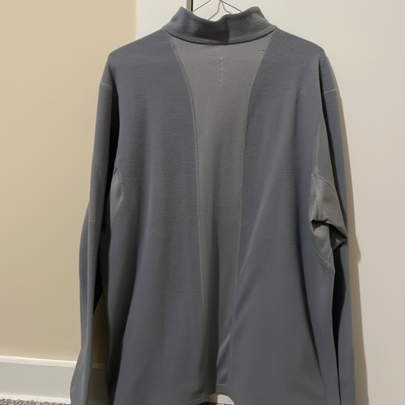 The North Face half zip jacket - gray with orange details, size XL - Picture 2 of 4